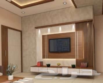 ديكورات داخليه شاشات مخفيه دهانات فوم شيبورد ورق جدران رفوف64563204258307110