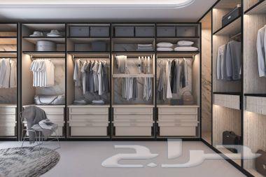 تفصيل وتصميم خزائن ملابس مودرن64563188504067111