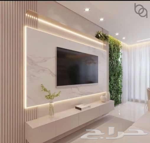 ديكورات داخليه شاشات مخفيه دهانات فوم شيبورد ورق جدران رفوف64563204258307111