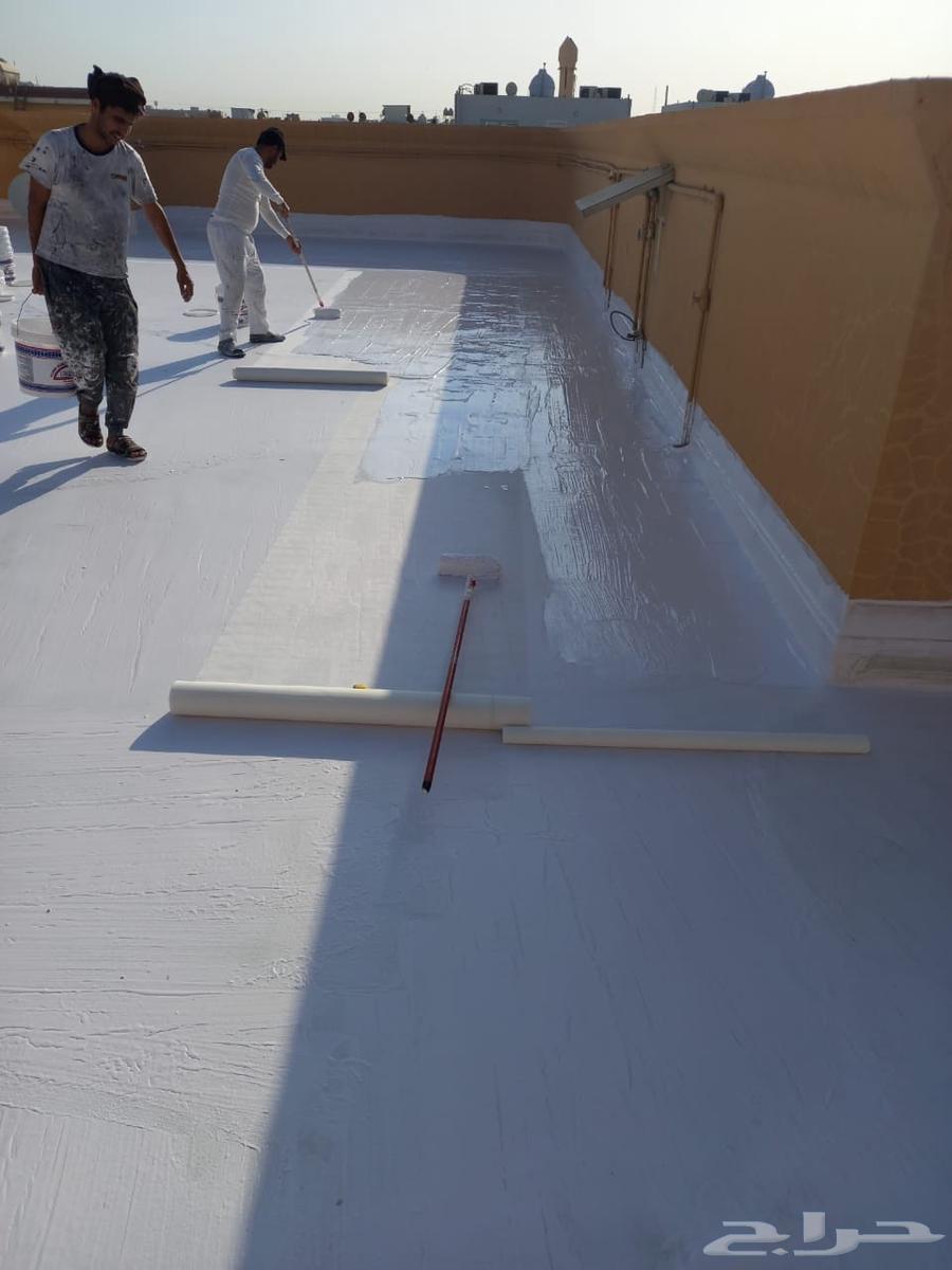 تركيب عوأزل السطح لمنع تسريب المياه الأمطار وعاكس الحراره64550559250818110