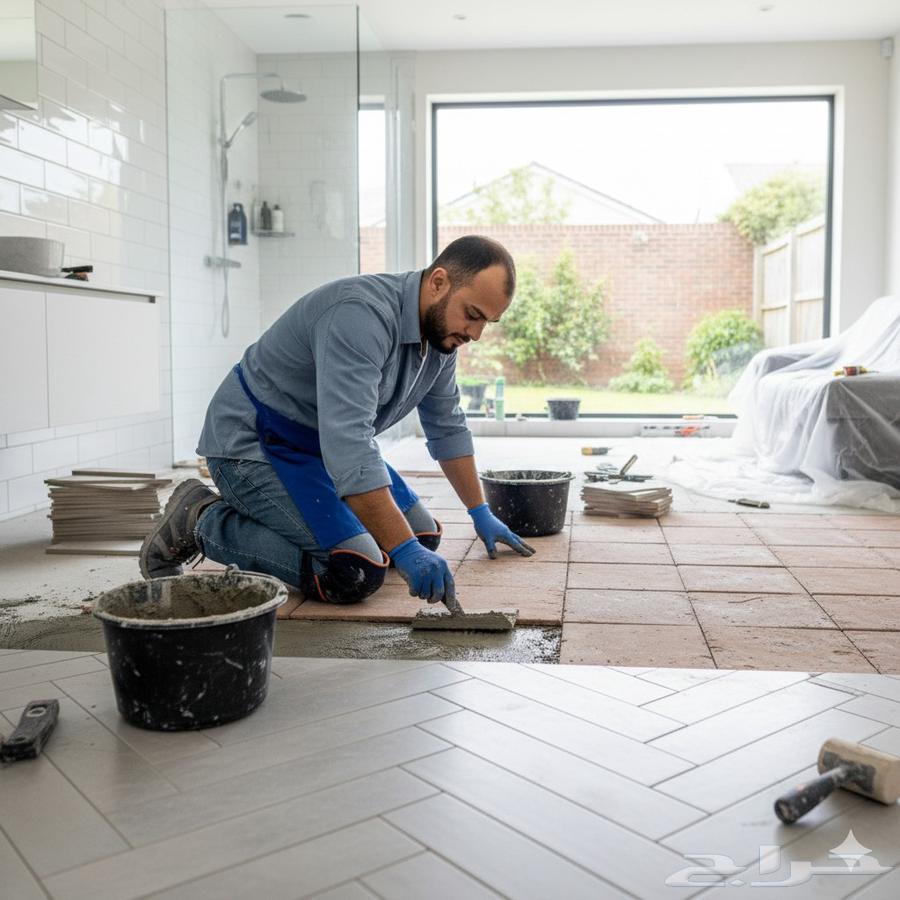 معلم بلاط بورسلين ورخام ارضيات وحوائط باعلى جوده شغل بليزر ت64563266729219113