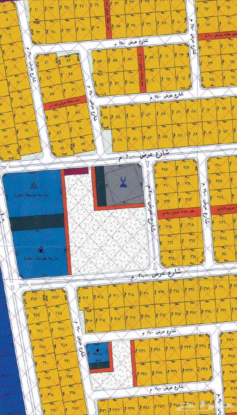 فرصة شارع 16 ومقابل حديقة في مخطط المليساء 665 السعر 32064563234688769110