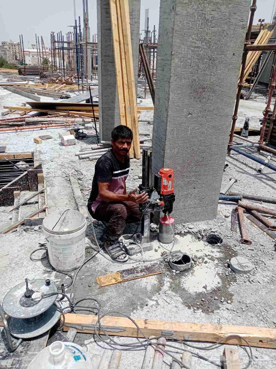 فتحات الكور وقص الخرسانه لجميع انواع فتحات الكور بتاع السباك64563422672514113