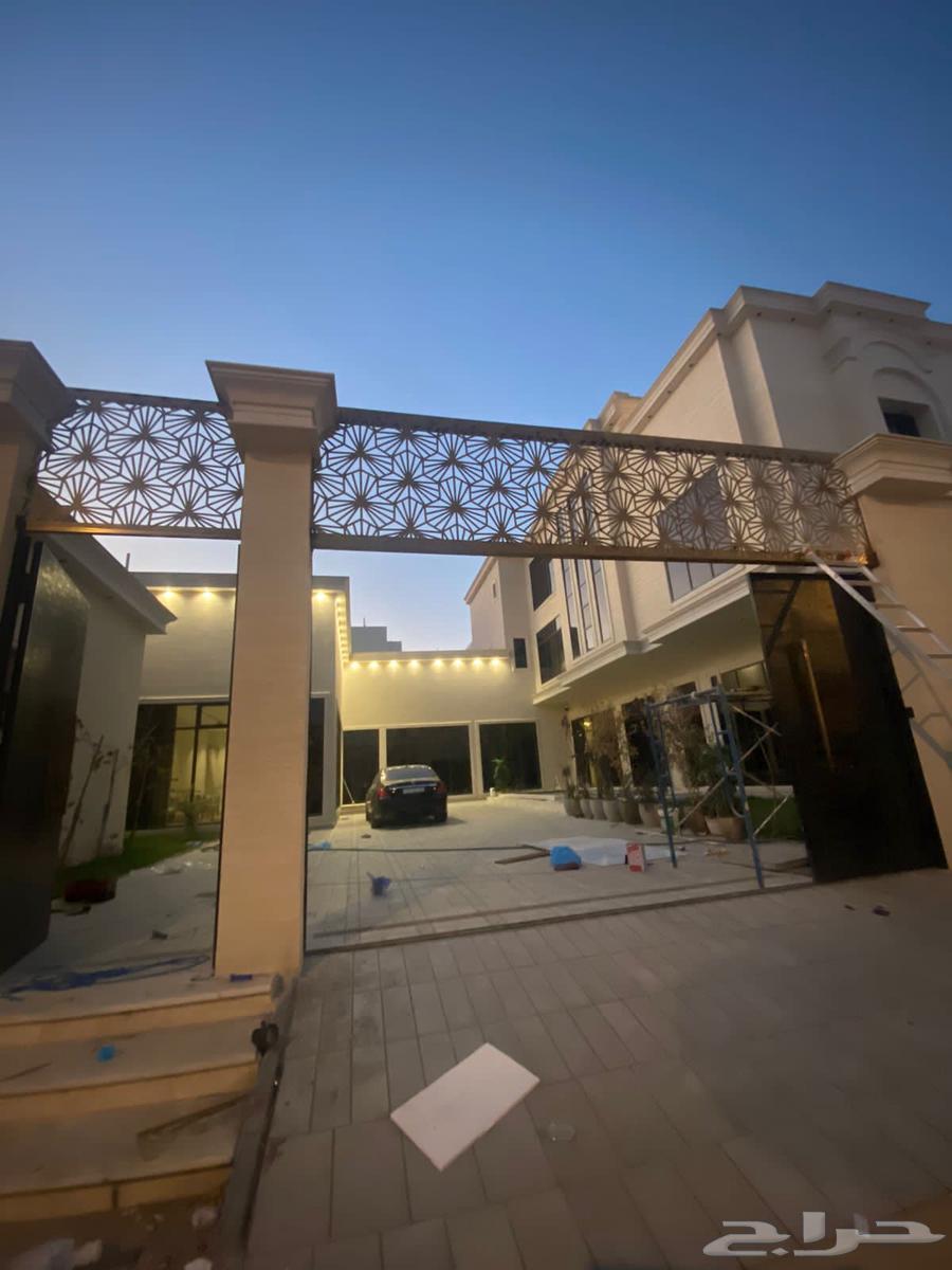 ترميمات تشطيب بناء ملاحق من الساندوتش قص ليزر برجولات64563438374913112