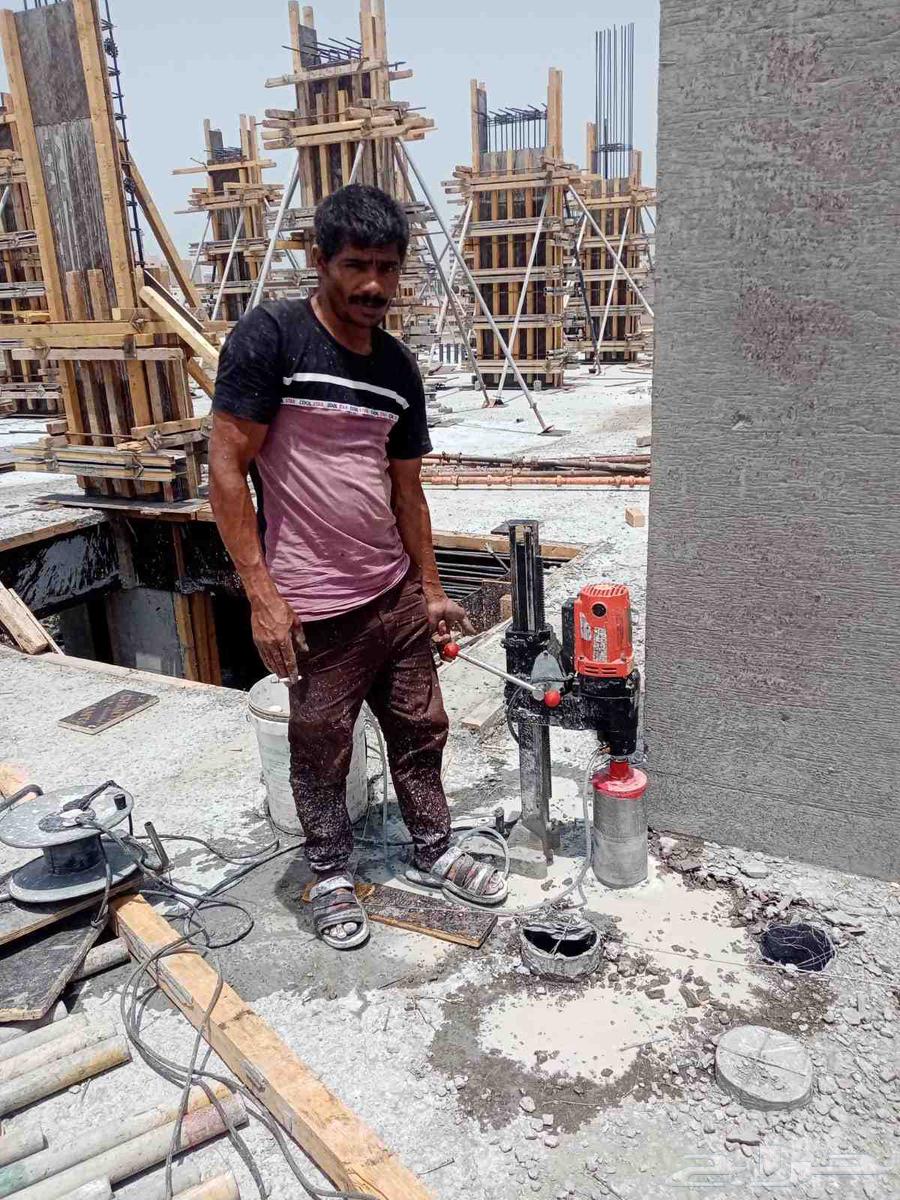 فتحات الكور وقص الخرسانه لجميع انواع فتحات الكور بتاع السباك64563422672514114