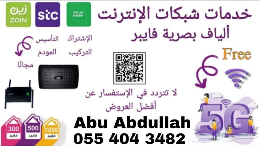 شبكات الانترنت الياف بصريه فايبر64582297547521114