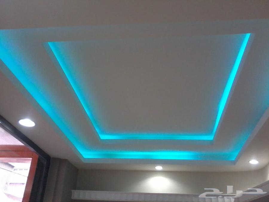 معلم جبيس وجبسم بورد سيمنت بورد سقف مستعار برواز بدال رحام64572786465538111