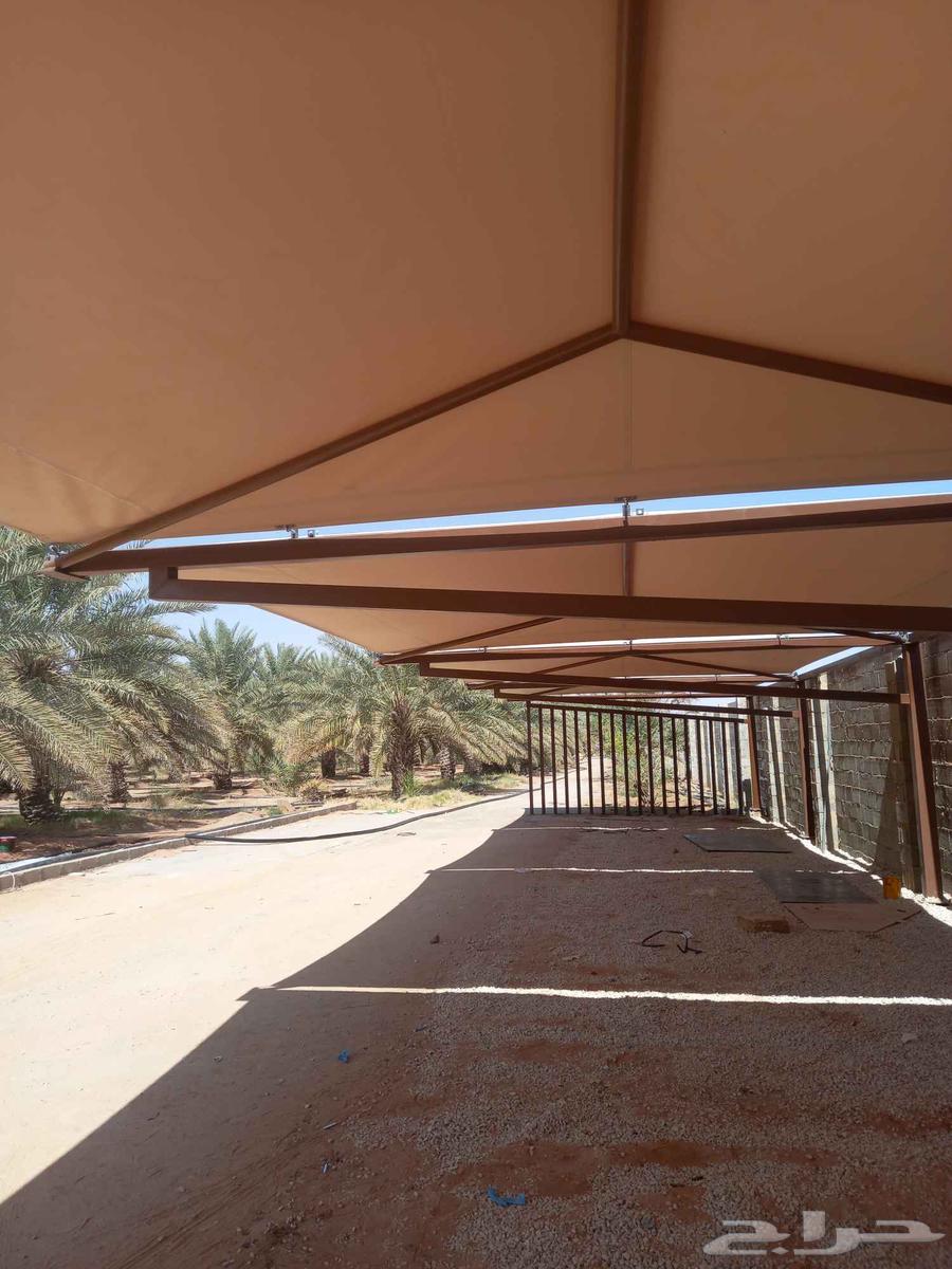 تركيب مظلات خيام قماش بي في سي64572720533377113