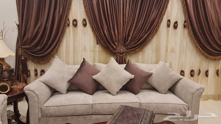 تنجيد لتفصيل جميع انواع الكنب والمجالس ويوجد تفصيل ستائر64572819253890110