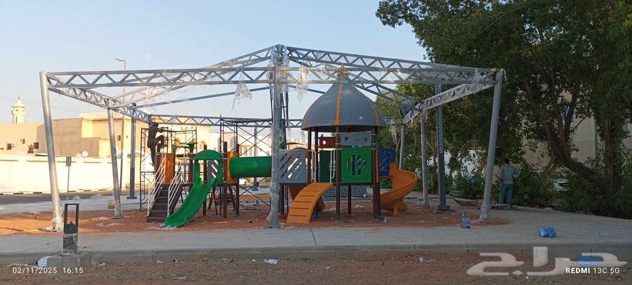 جميع انواع المظلات للحدائق والمدارس والفلل ومواقف السيارات64572819507201113