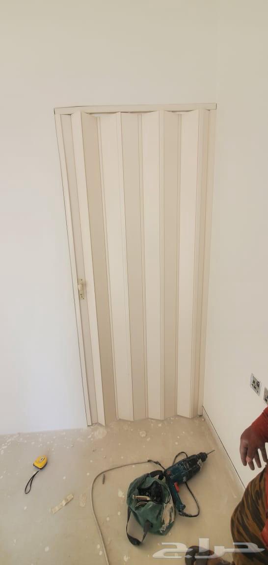 ابواب حسب وكردين وابواب جلد الون ملكي توريد وتركيب64563405778049114