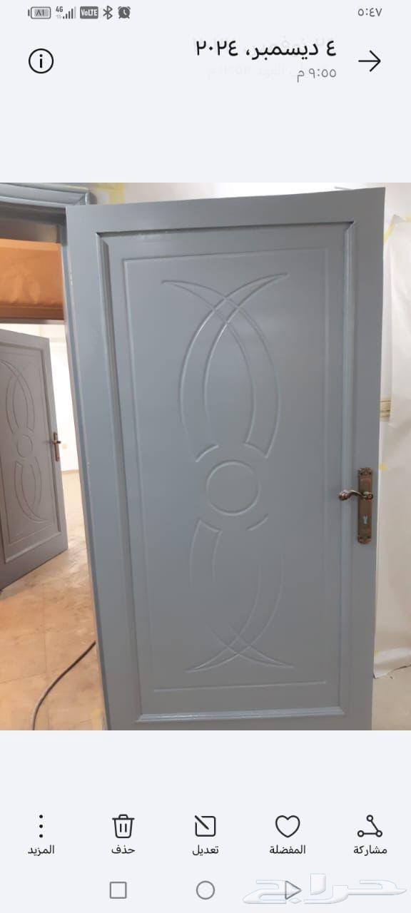 دهان أبواب خشب وحديد وتجديد الأبواب القديمه وصيانه أبو الفنا64572720580995110
