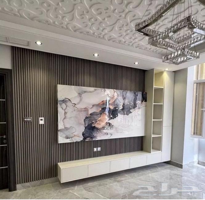 ديكور شاشه ديكورات_فخمة ديكور مجلس ديكور مدخل الدمام64572885148290114