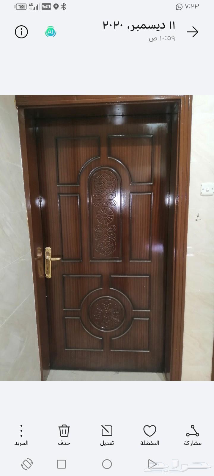 دهان أبواب خشب وحديد وتجديد الأبواب القديمه وصيانه أبو الفنا64572720580995114