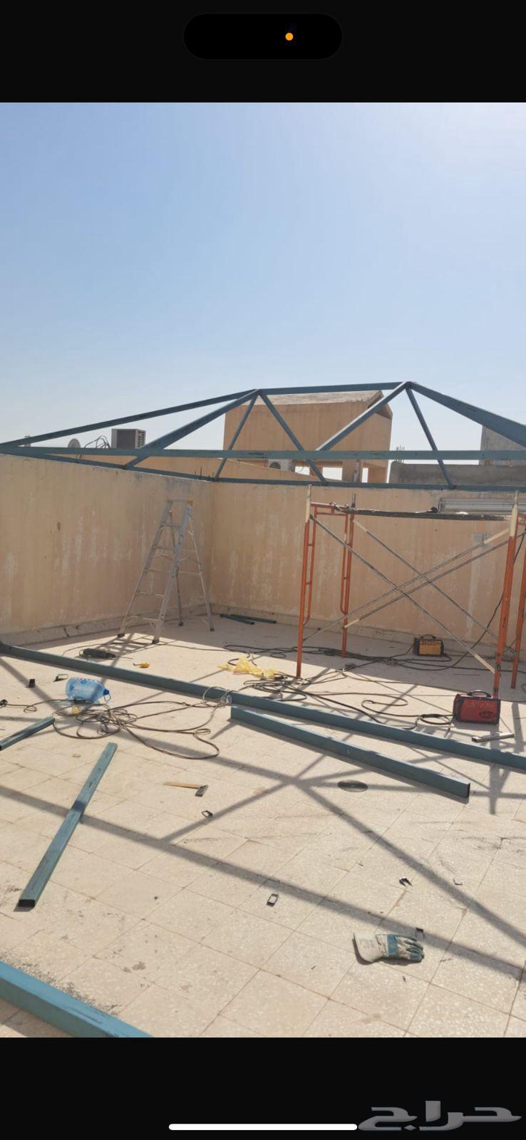 تركيب مظلات خيام قماش بي في سي64572720533377111