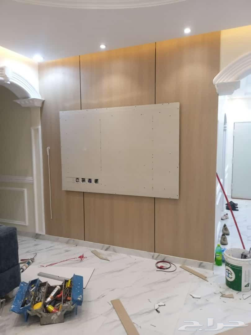 Installing wood-look alternative marble, chipboard, screen installation, building restoration, painting work64572769602433113