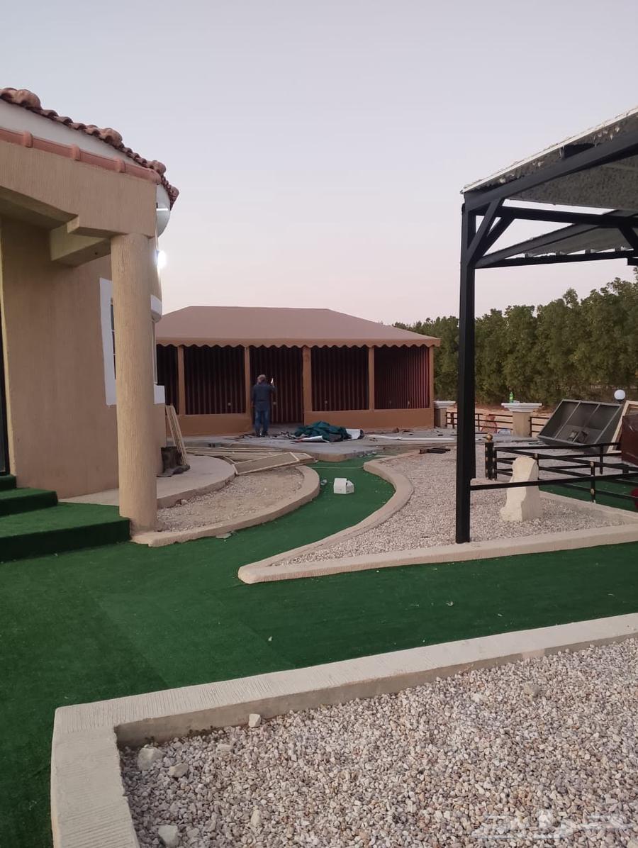 خيام مضلات سواتر تنسيق حدايق64563375665153110