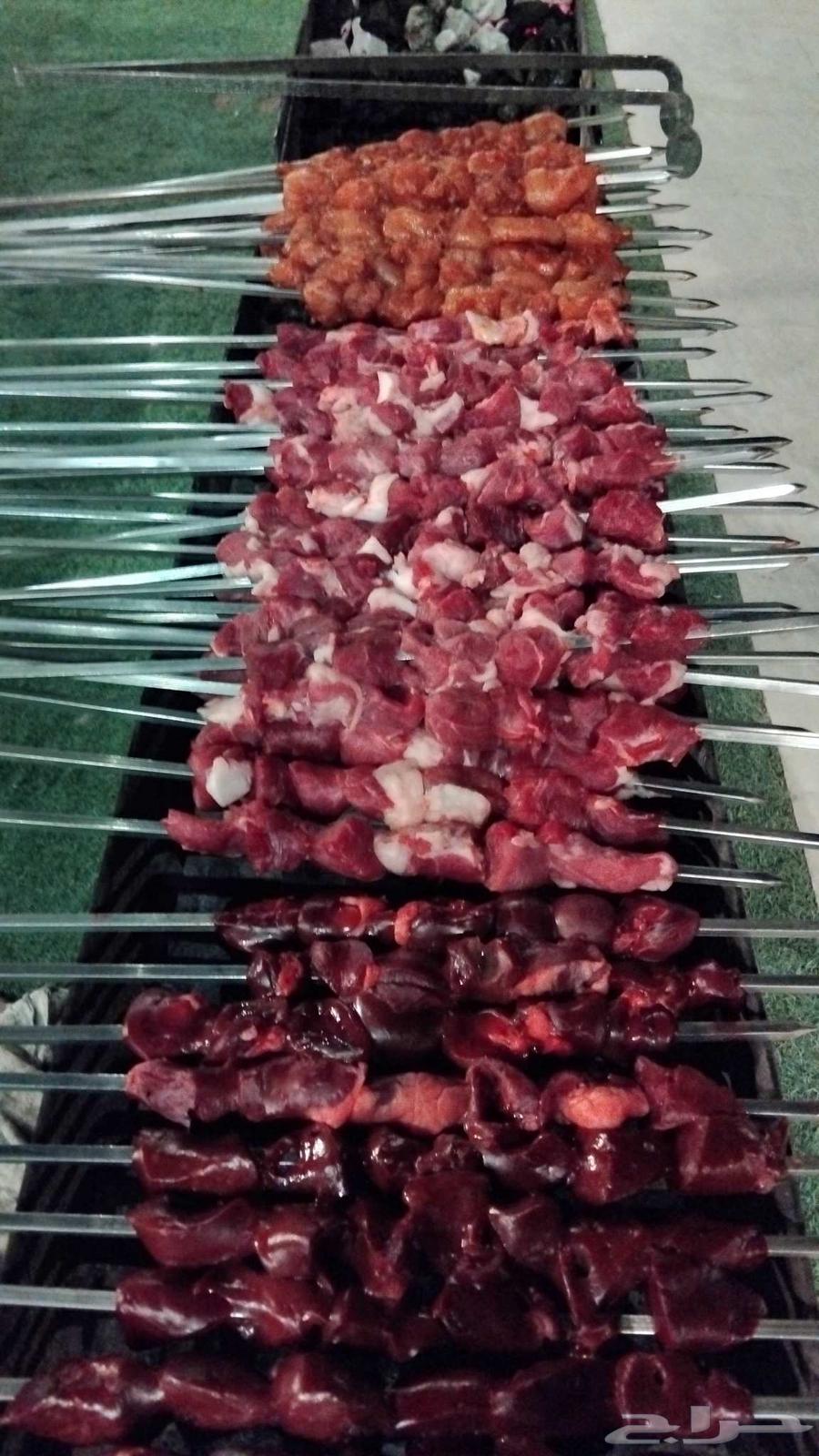 معلم مشويات للحفلات الخارجية في المنازل والاستراحات64572917954691113