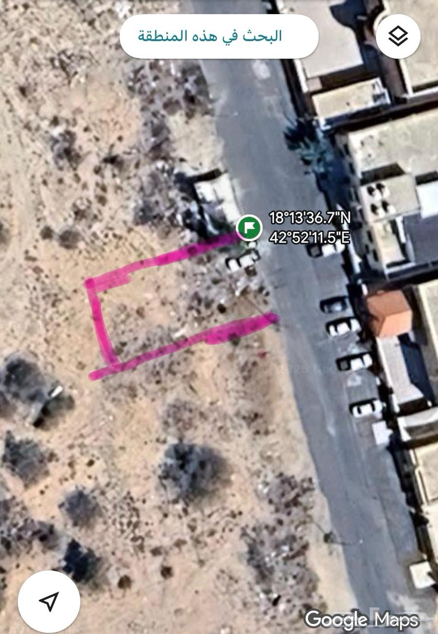 Half a land with title deed for 155 thousand in Ahad Rafidah, competitive and attractive price64582340368257111