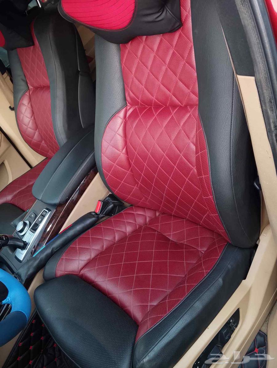 حشو كراسي بي ام دبليو X5 مع خياط دركسون مع تعديل مقابض الباب64572933385986111