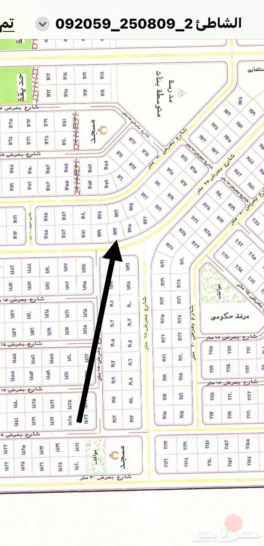 ارض سكنية للبيع القنفذة مخطط الشاطئ 3 ( البيع بصفة عاجلة )64582355633921112