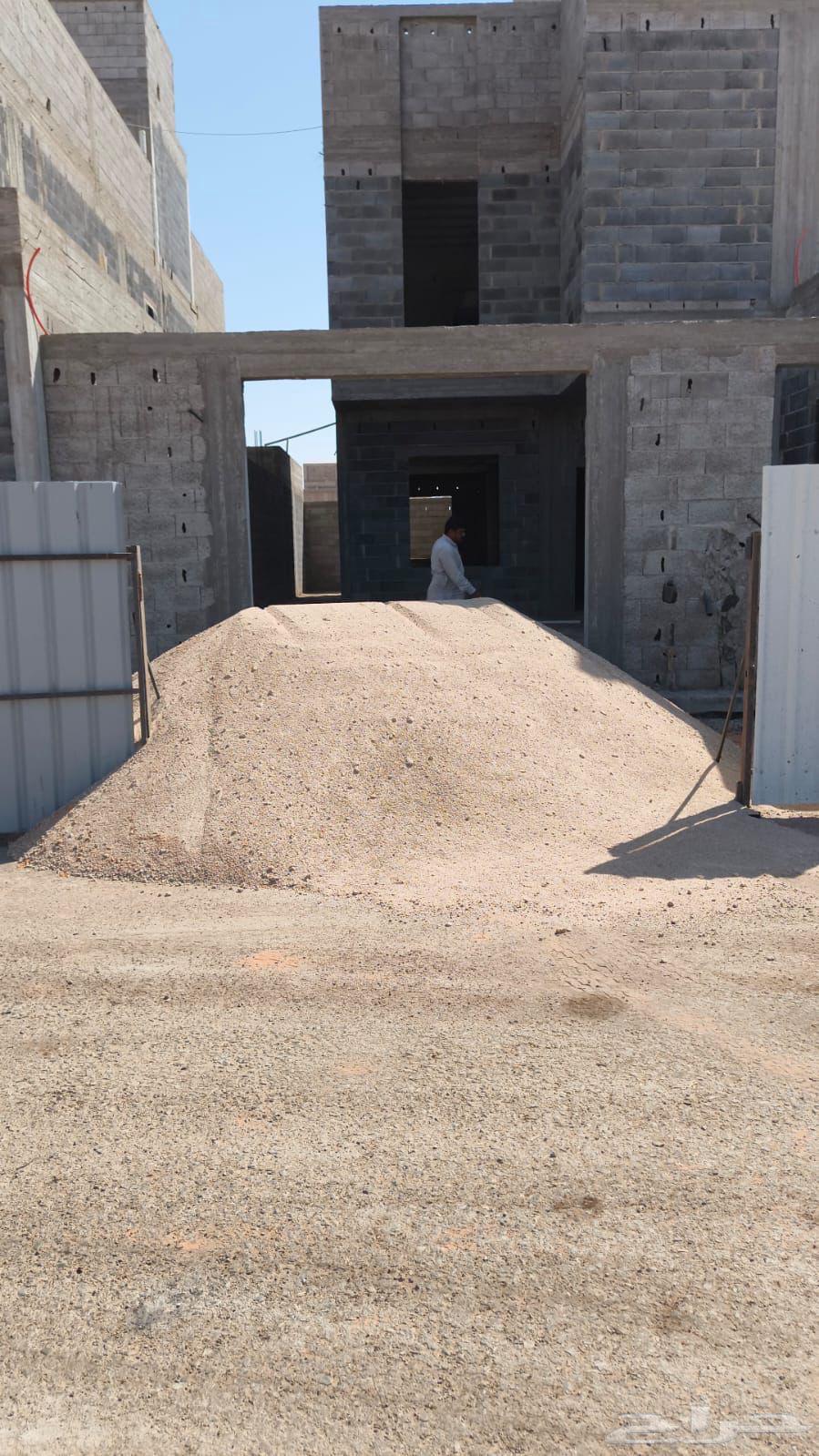 Mixed sand with crushed stone and plastering sand, white and red sand64582405726211110