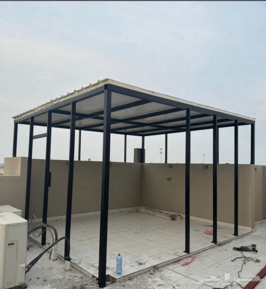 Installation of custom sandwich panels, wood alternative sheets, and Burjolah seating64589527180034113