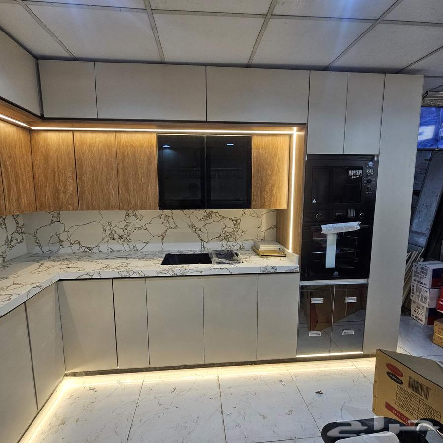 مطابخ عاصمة الرياض لتفصيل جميع انواع الطابخ صاج خشب كلادنج ر64589614880770114