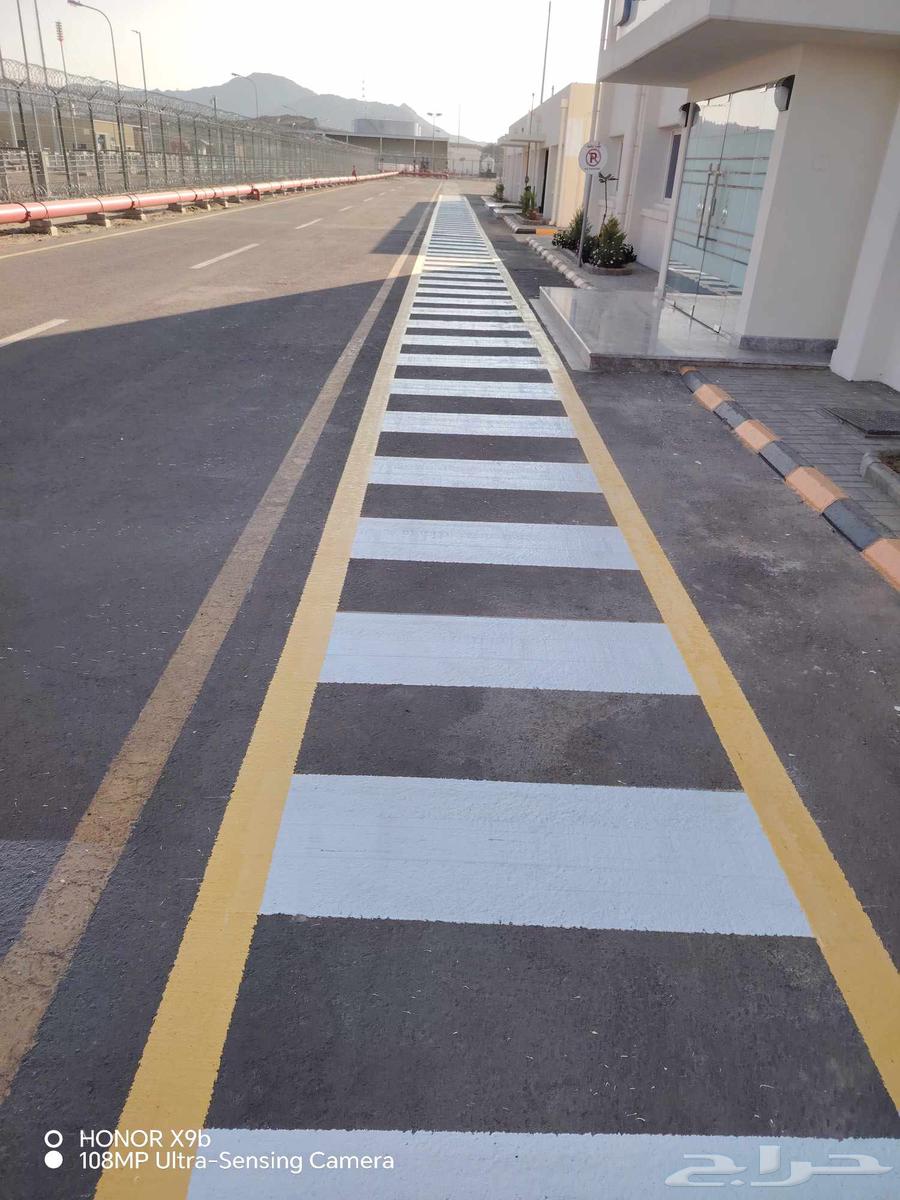 تخطيط ودهان الطرق والمواقف ومحطات الوقود64582724120579110