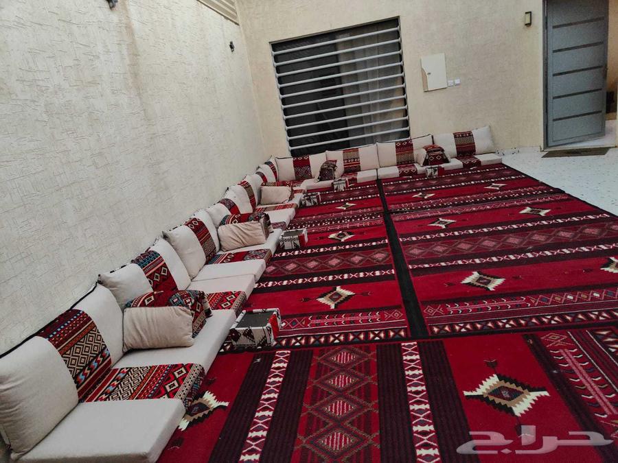 تاجير بيوت شعر وجلسات شعبيه وكراسي وطاوله طعام64589684583170111