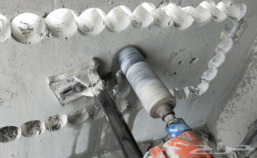 Cutting and coring concrete with core drill and saw64589657562755110