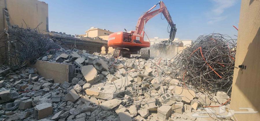 Demolition and construction in Dammam, demolition of buildings in exchange for building materials, demolition and removal64582708652419113