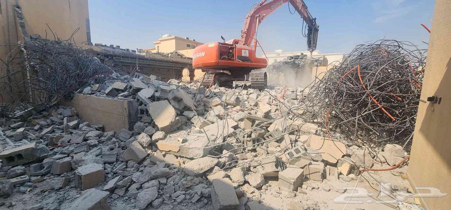 Demolition and construction in Dammam, demolition of buildings in exchange for building materials, demolition and removal64582708652419114