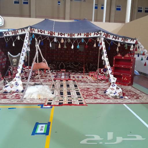 تاجير بيوت شعر وجلسات شعبيه وكراسي وطاوله طعام64589684583170112