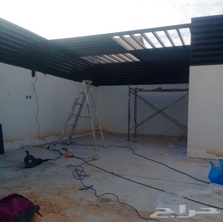 بنا ملاحق مجالس جلسات حدايق مظلات سواتر ترميم وتشطيب سندوش ب64589700470402113