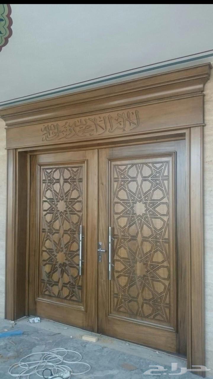 تفصيل الابواب الخشبيه ودهانها64582675586050111