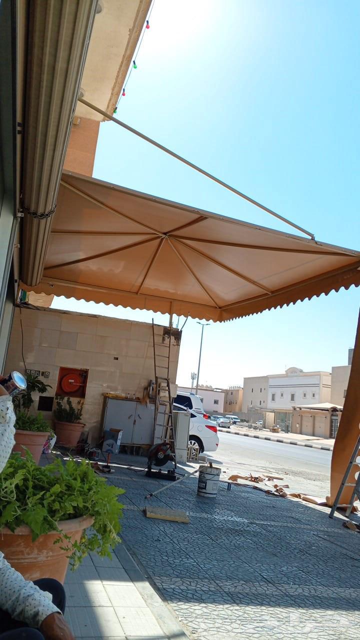 مظلات وسواتر هناجر برجولات وشبوك64589642613249113