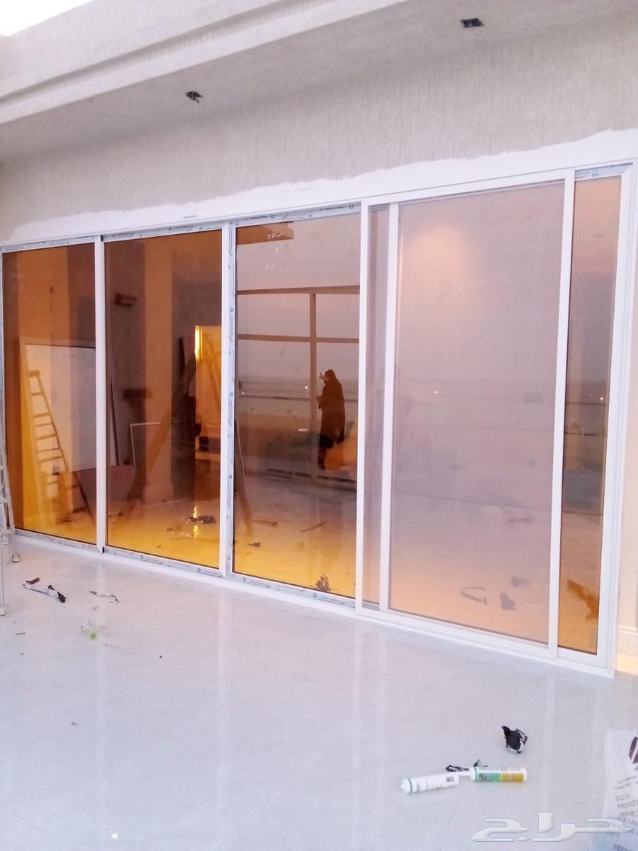 ابو بكيل لتفصيل جميع أعمال الألمنيوم شبابيك وأبواب وواجهات64589685499010110