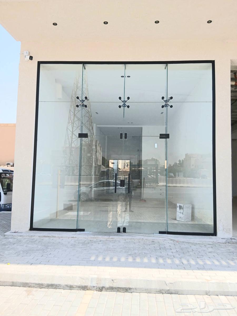 تفصيل ابواب زجاج للمحلات التجارية وجهات زجاج سكوريت 12ملي64369922950785112
