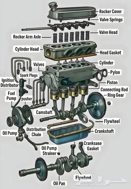 جميع انواع مكائن السيارات الديزل والبنزين64379573472130113