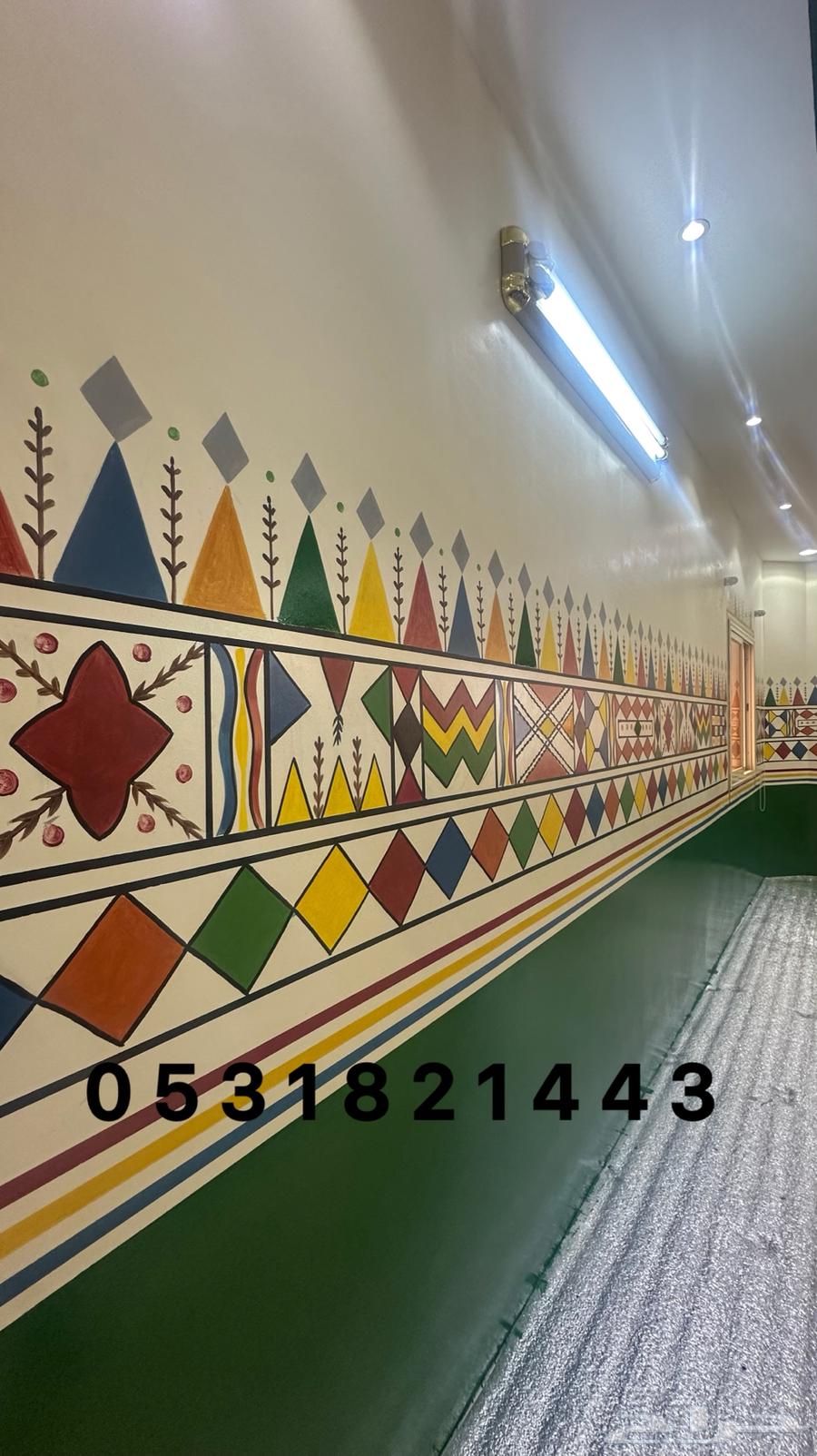 Pakistani teacher (Ashraf) draws Asiri cat pattern64594210590081113