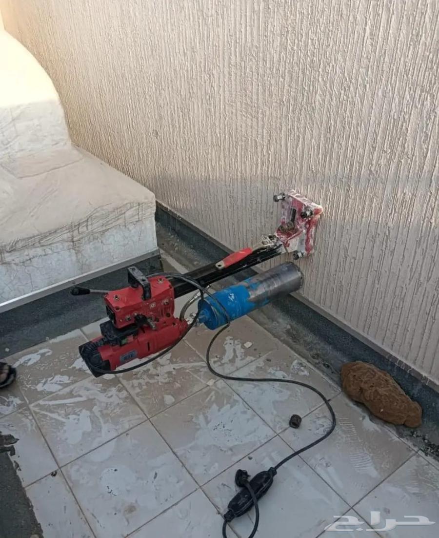 قص وتخريم الخرسانه وفتحات مكيف والصرف وفتح التهويه64613426108162113