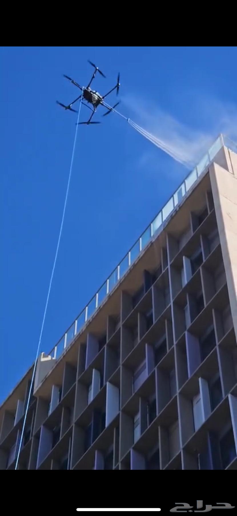 تنظيف واجهات باحدث الطرق باستخدام الدرون خلال 20دقيقة64619095468547113