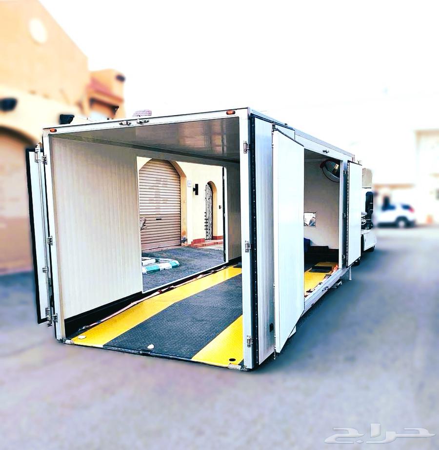 سطحة مغلقة هيدروليك لنقل السيارات والدبابات نقل آمن وسريع64613482192771110