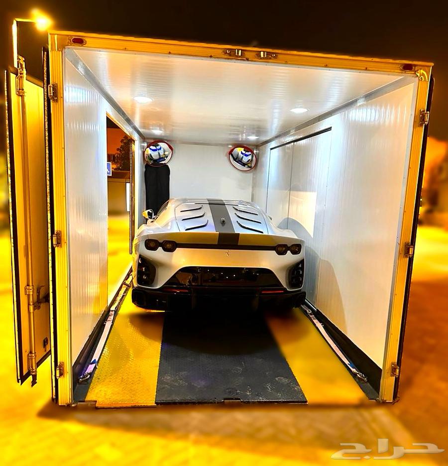 سطحة مغلقة هيدروليك لنقل السيارات والدبابات نقل آمن وسريع64613482192771113