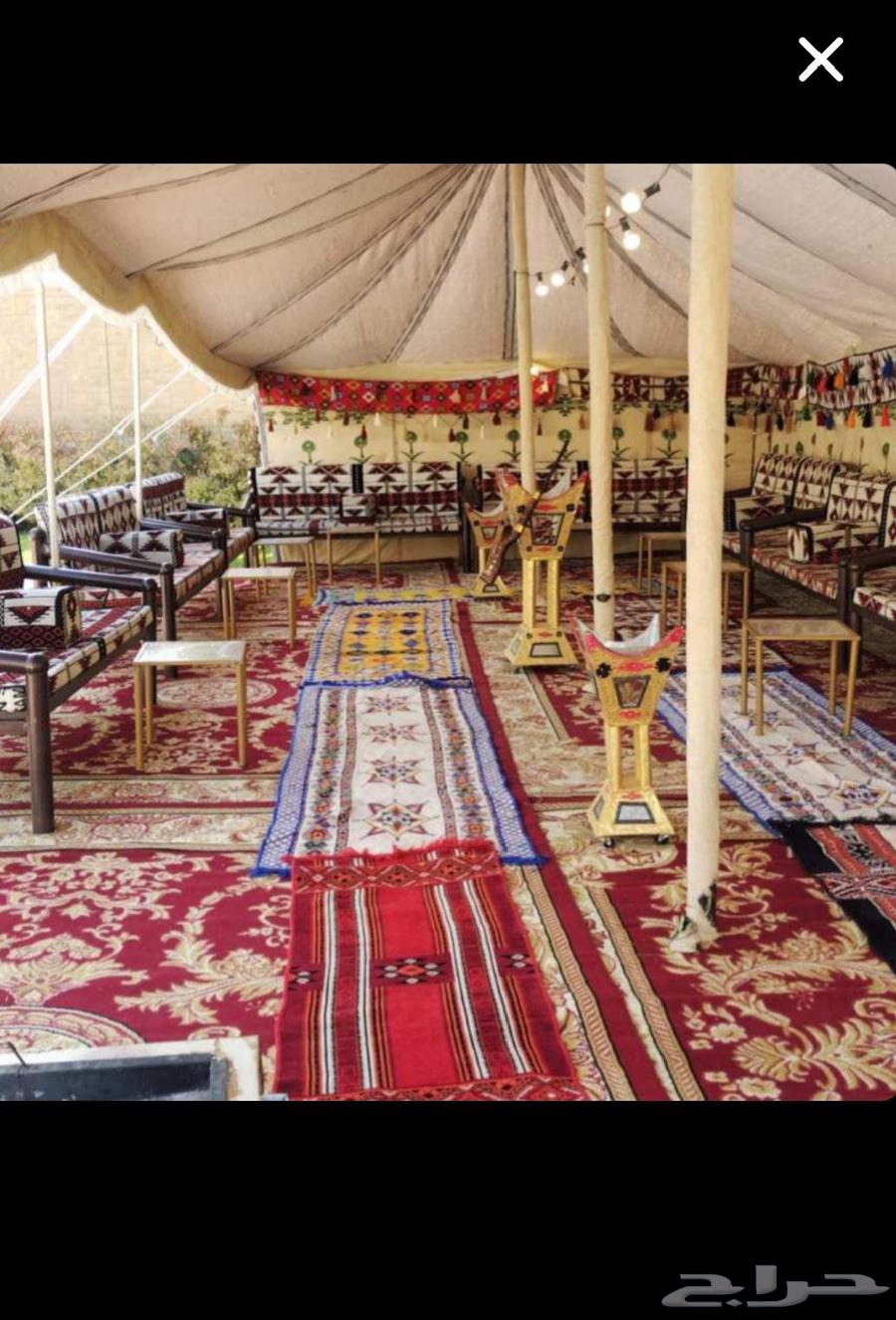 تاجير اخيام وبيوت شعر جميع المقاسات64594133953155113