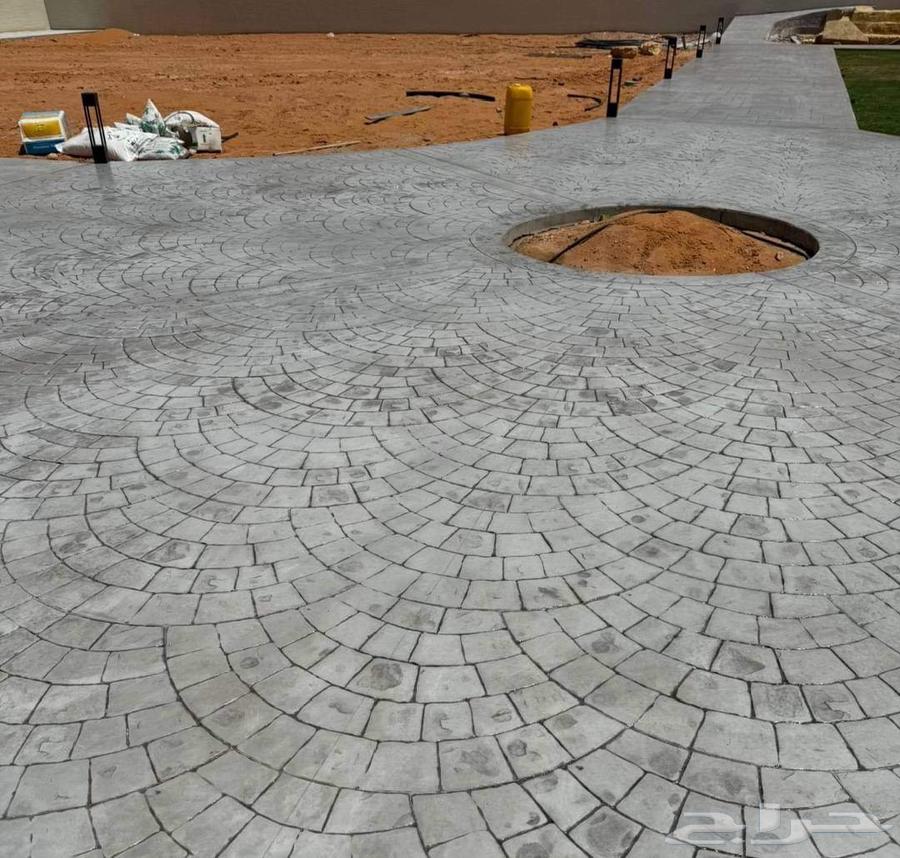 Morning concrete, printed morning, decorative morning, sloped morning, leveled morning64594195515393111