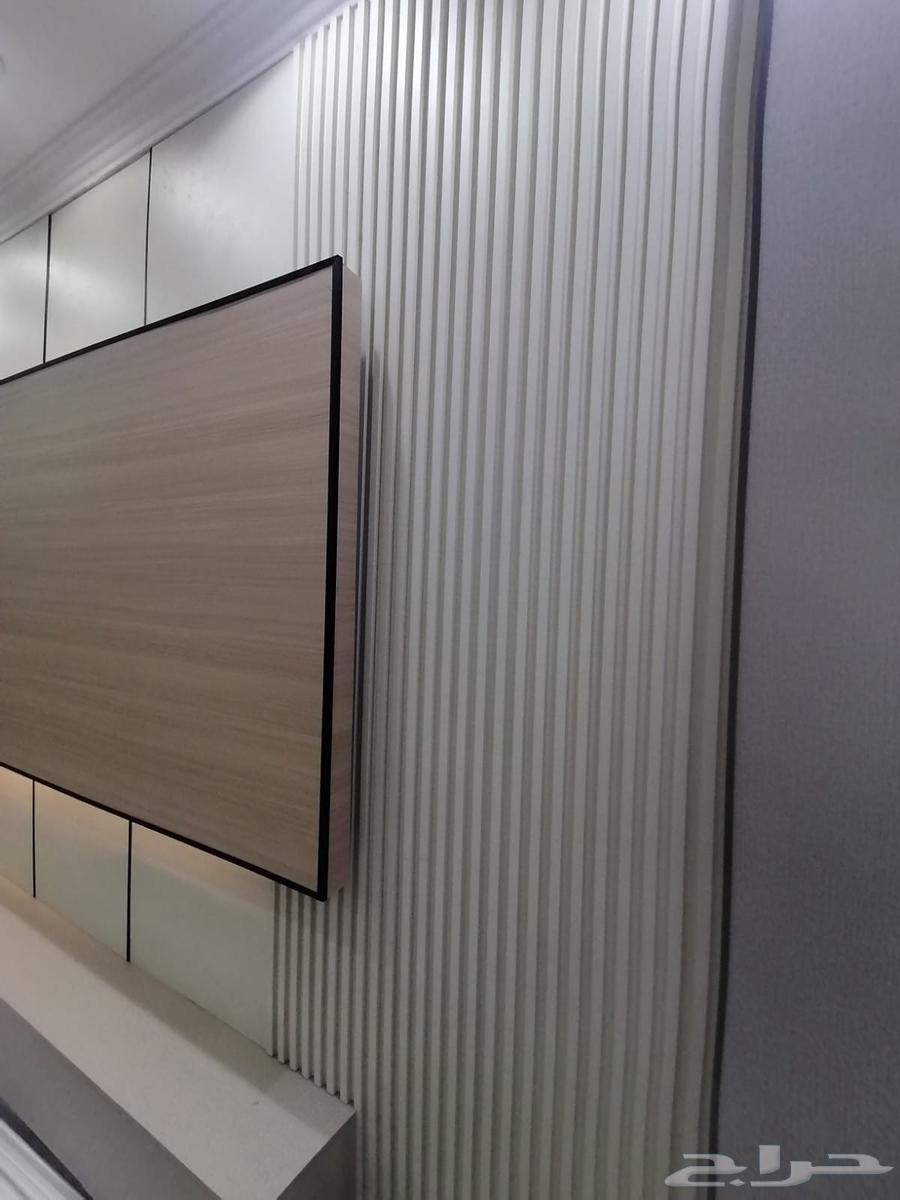 Screen decorations, chipboard, marble alternative, gypsum board shelves64594274744449111