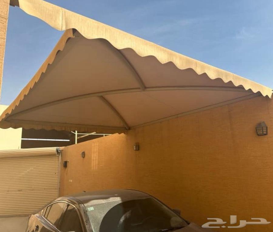 مضلات سيارات مضلات مواقف ابواب حديد ابواب المنيوم حداد الري64594148122627111