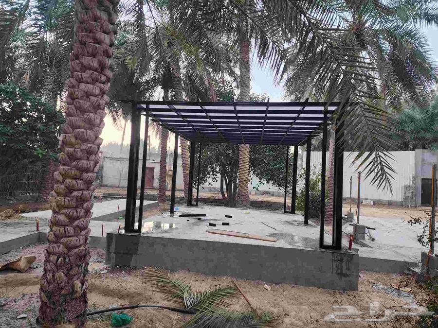 تنفيذ أعمال اشبوك ومجال في شغل المضلات التواصل64594133984387112